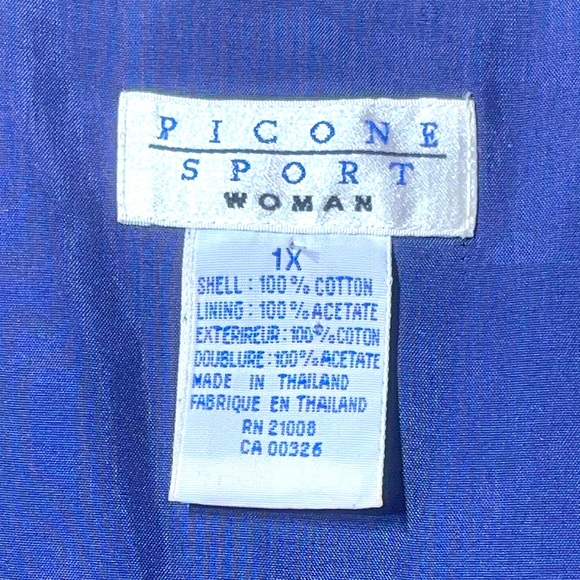 picone sport size 1X woman christmas vest...B/3 - Picture 7 of 12